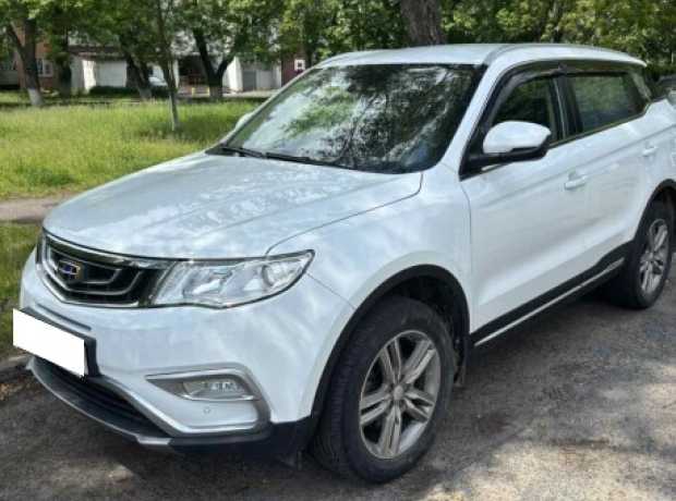 Geely Atlas I, 2018, пробег 85000 км