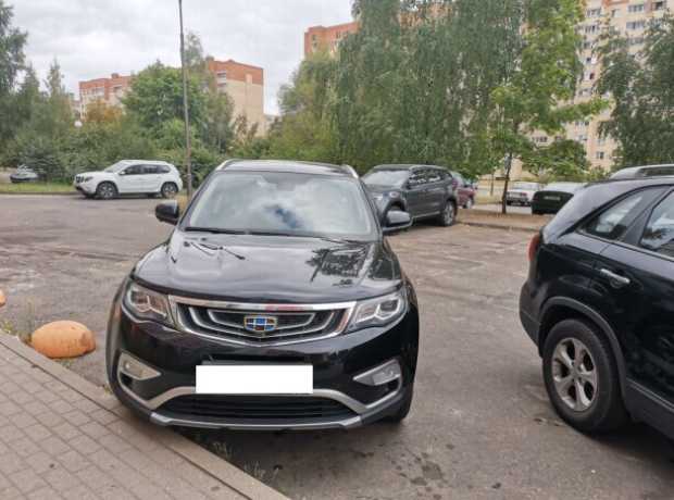 Geely Atlas I, 2019, пробег 104000 км