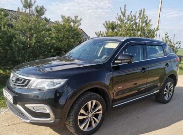 Geely Atlas I, 2019, пробег 124680 км