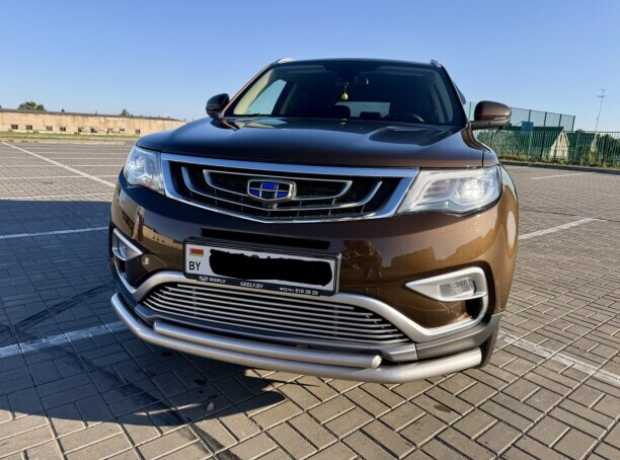 Geely Atlas I, 2019, пробег 128000 км