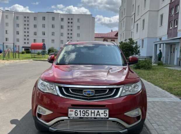 Geely Atlas I, 2019, пробег 128181 км