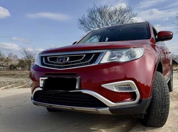Geely Atlas I, 2019, пробег 131000 км