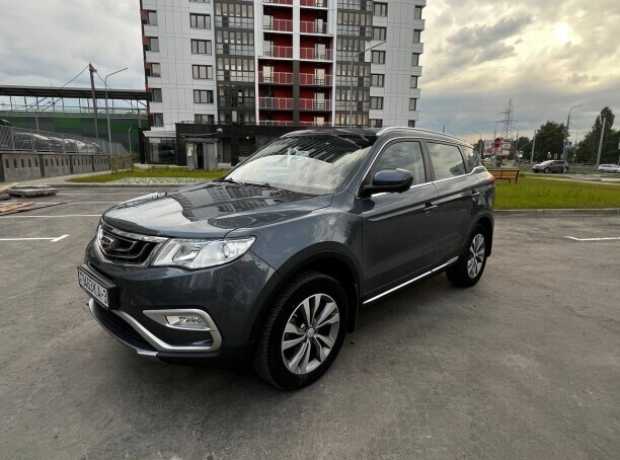 Geely Atlas I, 2019, пробег 38000 км