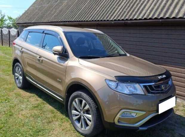 Geely Atlas I, 2019, пробег 40400 км