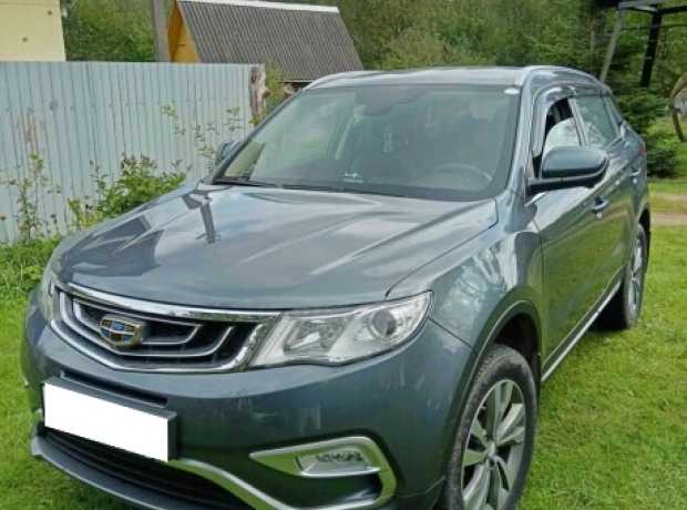 Geely Atlas I, 2019, пробег 43000 км