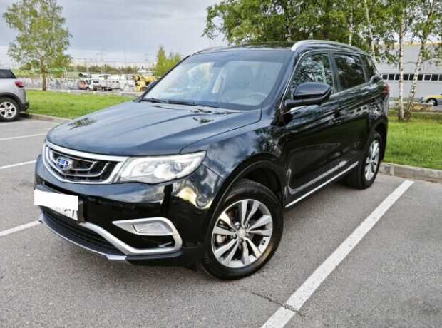 Geely Atlas I, 2019, пробег 54000 км