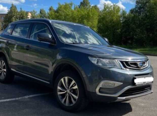 Geely Atlas I, 2019, пробег 60000 км