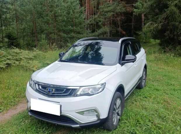 Geely Atlas I, 2019, пробег 65300 км