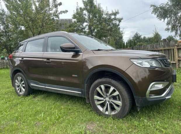 Geely Atlas I, 2019, пробег 70000 км