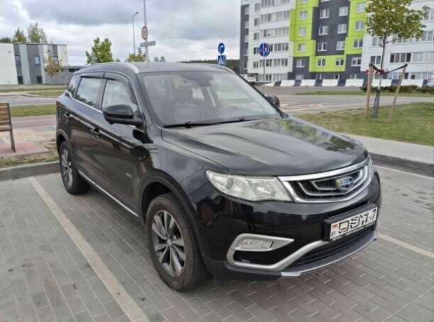 Geely Atlas I, 2019, пробег 77600 км