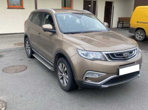 Geely Atlas I, 2019, пробег 82000 км