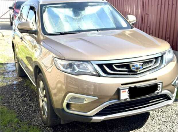 Geely Atlas I, 2019, пробег 87291 км