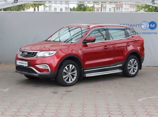 Geely Atlas I, 2019, пробег 88655 км