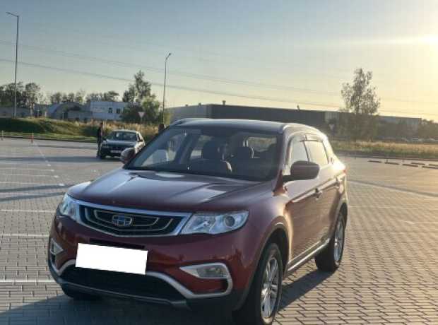Geely Atlas I, 2019, пробег 93000 км
