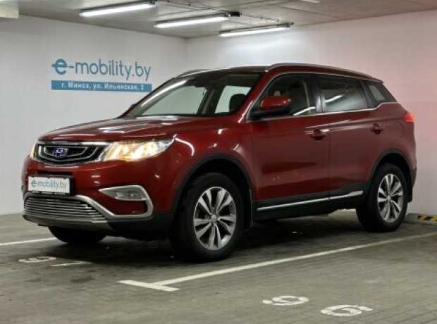 Geely Atlas I, 2019, пробег 95584 км