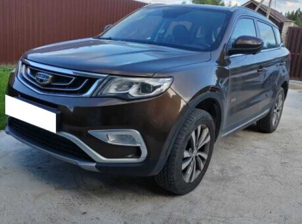 Geely Atlas I, 2019, пробег 97800 км