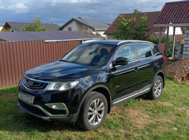 Geely Atlas I, 2019, пробег 99000 км