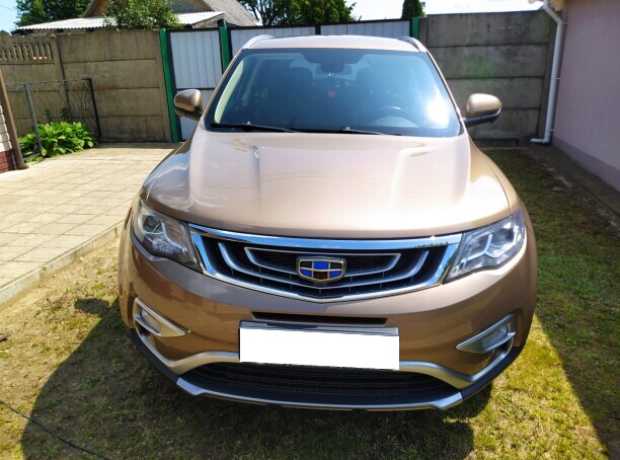 Geely Atlas I, 2020, пробег 103000 км