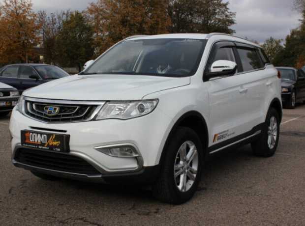 Geely Atlas I, 2020, пробег 30000 км
