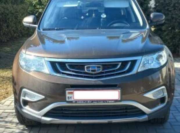 Geely Atlas I, 2020, пробег 37200 км