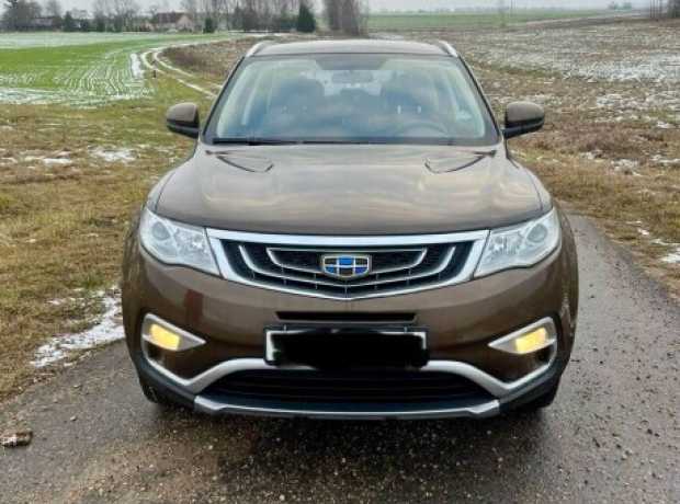Geely Atlas I, 2020, пробег 52000 км