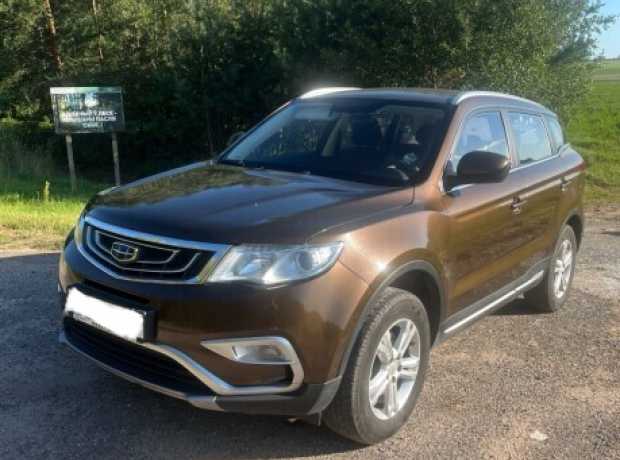 Geely Atlas I, 2020, пробег 52000 км