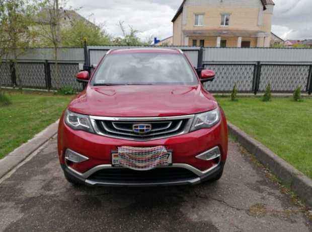 Geely Atlas I, 2020, пробег 61000 км