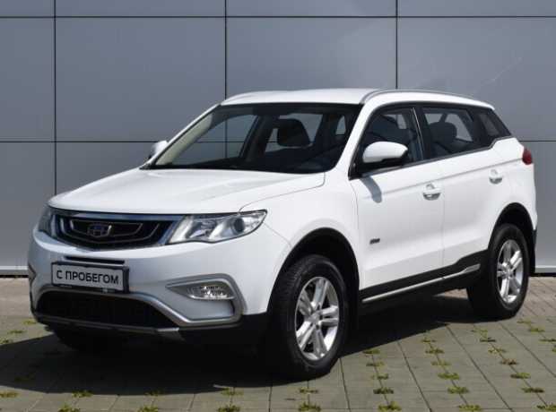 Geely Atlas I, 2020, пробег 71563 км