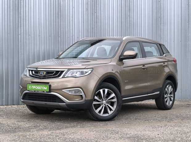 Geely Atlas I, 2020, пробег 74000 км