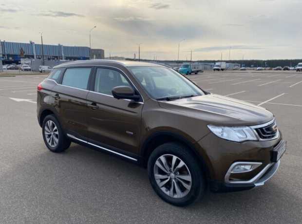 Geely Atlas I, 2020, пробег 84958 км