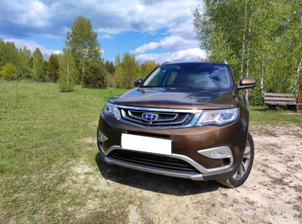 Geely Atlas I, 2020, пробег 86000 км