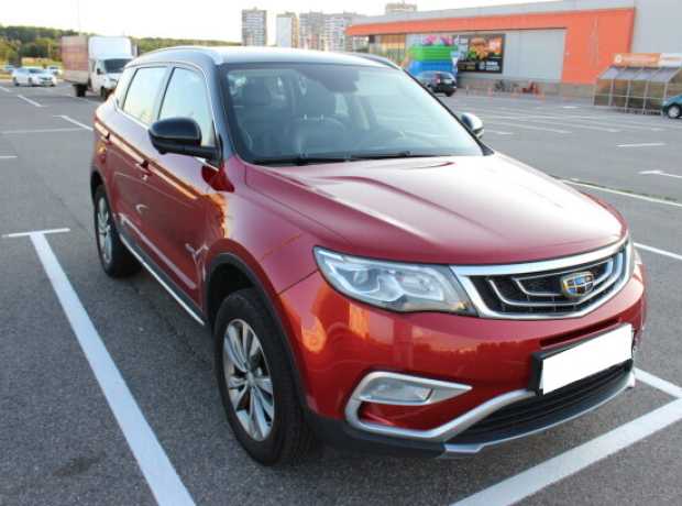 Geely Atlas I, 2020, пробег 86888 км