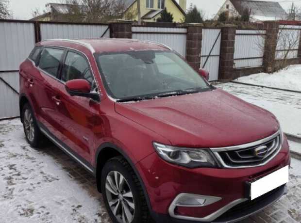 Geely Atlas I, 2020, пробег 90000 км