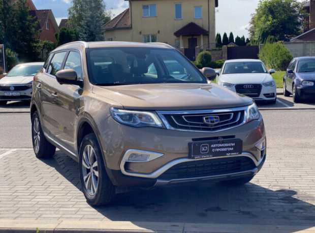 Geely Atlas I, 2020, пробег 99300 км
