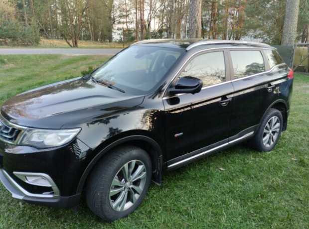 Geely Atlas I, 2021, пробег 102754 км