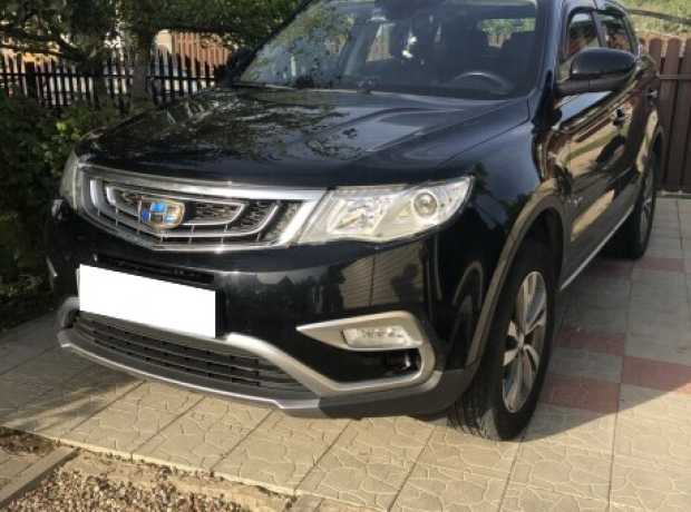 Geely Atlas I, 2021, пробег 130000 км