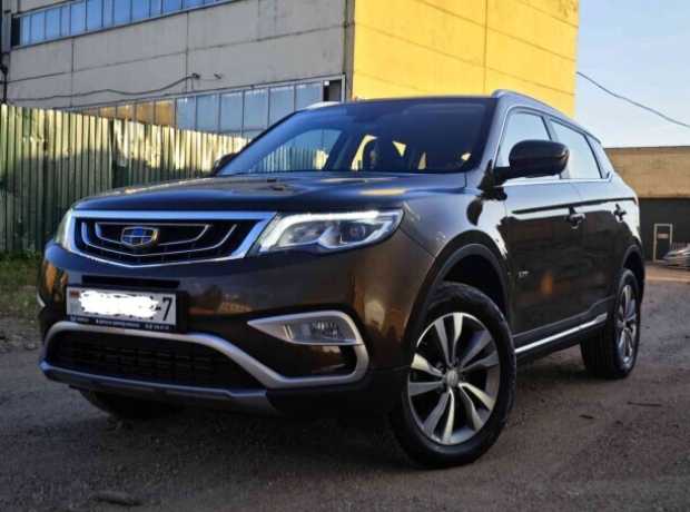 Geely Atlas I, 2021, пробег 37500 км