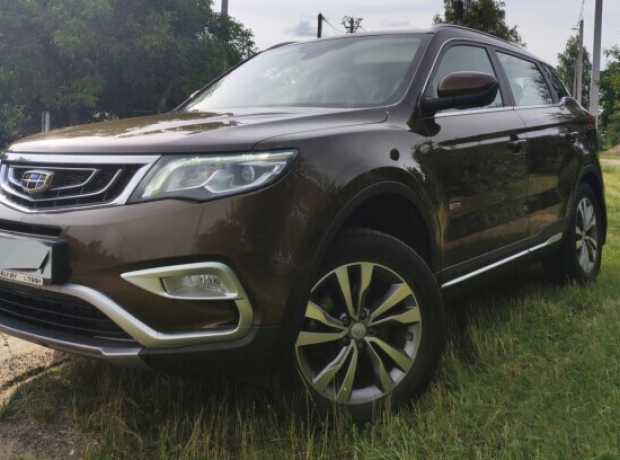 Geely Atlas I, 2021, пробег 39000 км