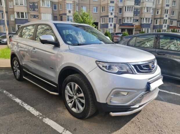 Geely Atlas I, 2021, пробег 47000 км