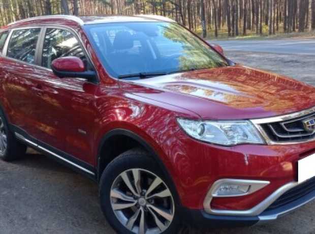 Geely Atlas I, 2021, пробег 74000 км