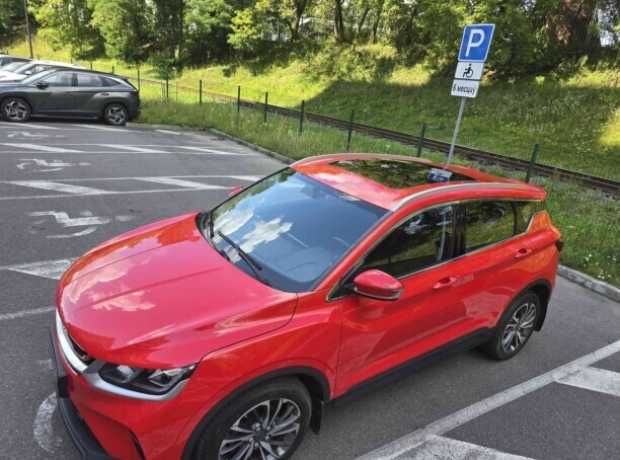 Geely Coolray I, 2020, пробег 55800 км