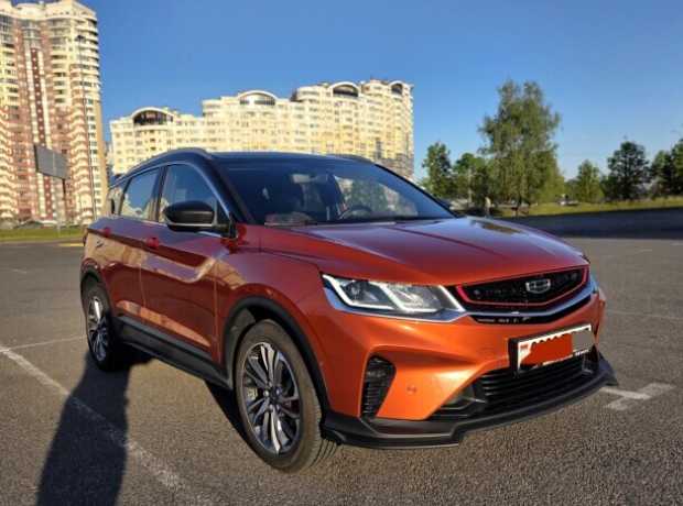 Geely Coolray I, 2021, пробег 59000 км