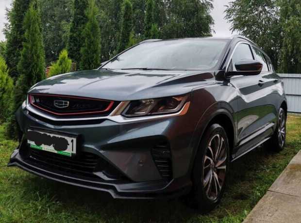Geely Coolray I, 2021, пробег 61000 км