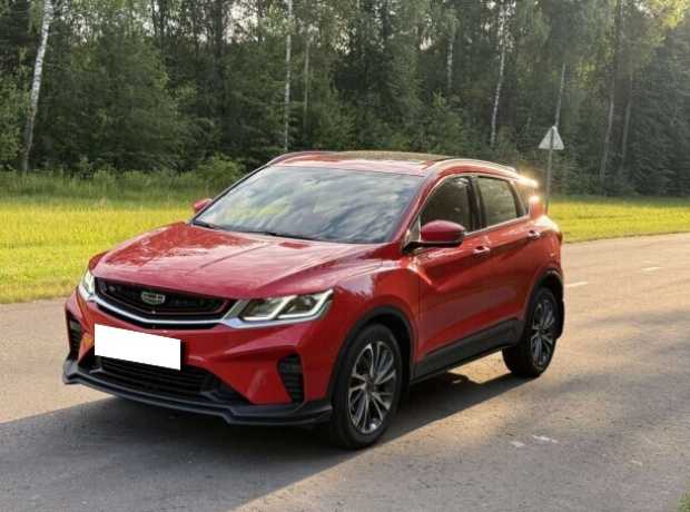 Geely Coolray I, 2022, пробег 47500 км