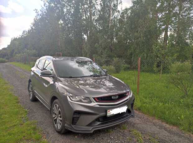 Geely Coolray I, 2022, пробег 57000 км