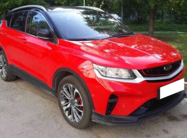 Geely Coolray I, 2023, пробег 7100 км