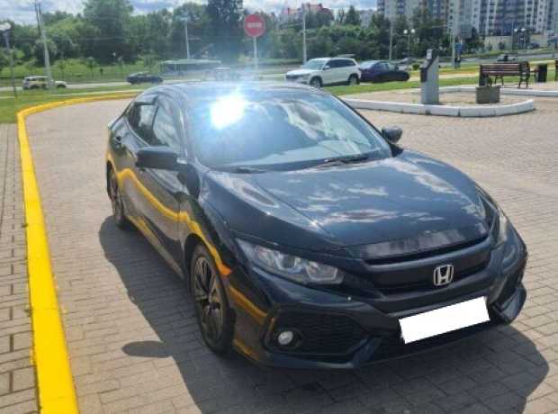 Honda Civic X, 2016, пробег 100000 км