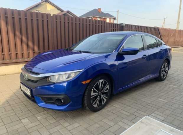 Honda Civic X, 2016, пробег 123000 км