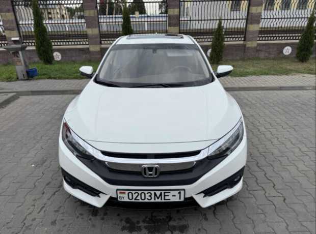 Honda Civic X, 2016, пробег 135000 км