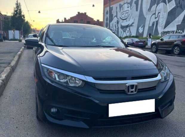 Honda Civic X, 2016, пробег 165000 км